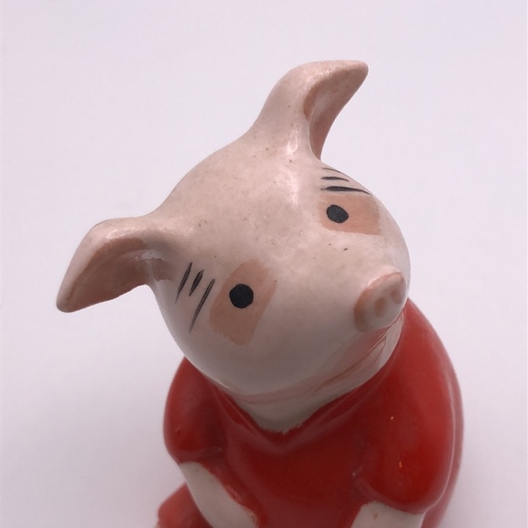 Beswick Disney Winnie the Pooh Piglet Figurine VTG Signed - Picture 5 of 7